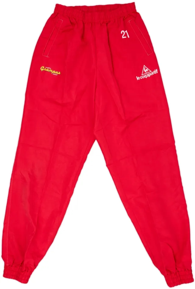 1998 Nagoya Grampus Eight Le Coq Sportif Track Pants/Bottoms #21 - 9/10 - (L)