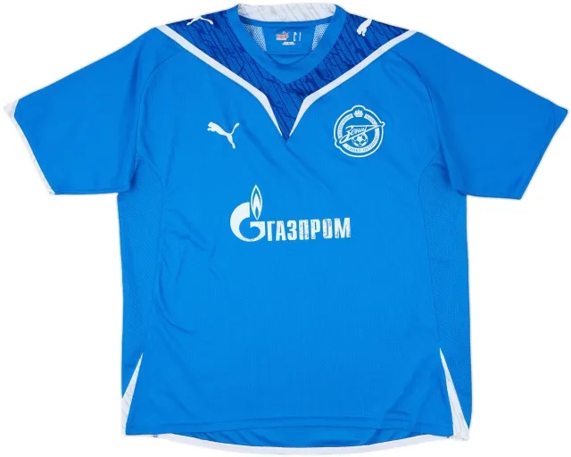 2009-10 Zenit St.Petesburg European Home Shirt - 6/10 - (L)