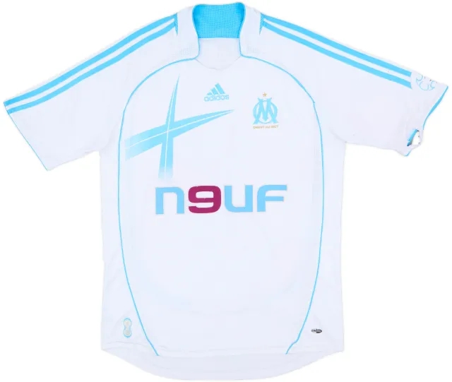 2006-07 Olympique Marseille Home Shirt - 5/10 - (M)