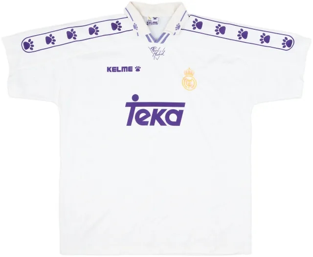 1994-96 Real Madrid Home Shirt - 5/10 - (XL)