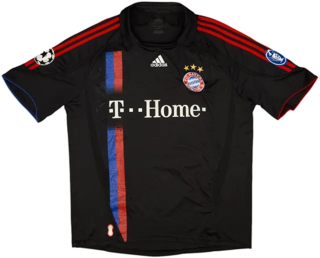 adidas Bayern Munich Mens SS Home European Shirt 2007/09