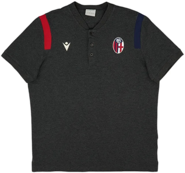 2019-20 Bologna Macron Polo Shirt - 8/10 - (L)
