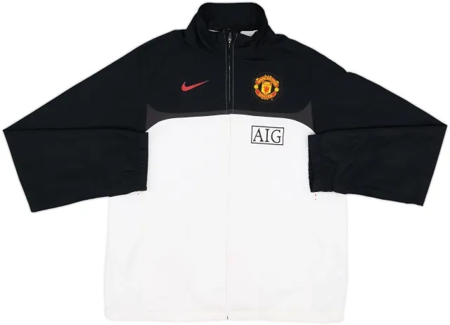2010-11 Manchester United Nike Track Jacket - 7/10 - (M)