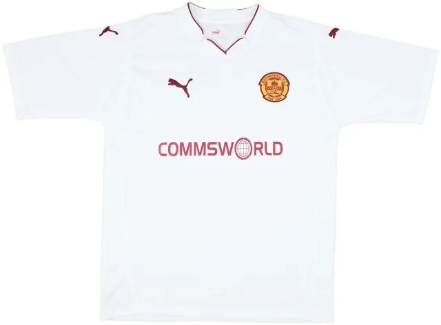 Puma Motherwell Mens SS Away Shirt 2010/11