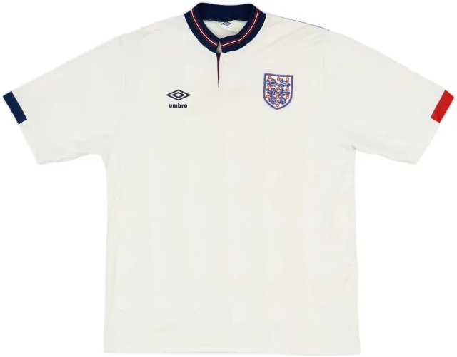 1987-90 England Home Shirt - 7/10 - (L)