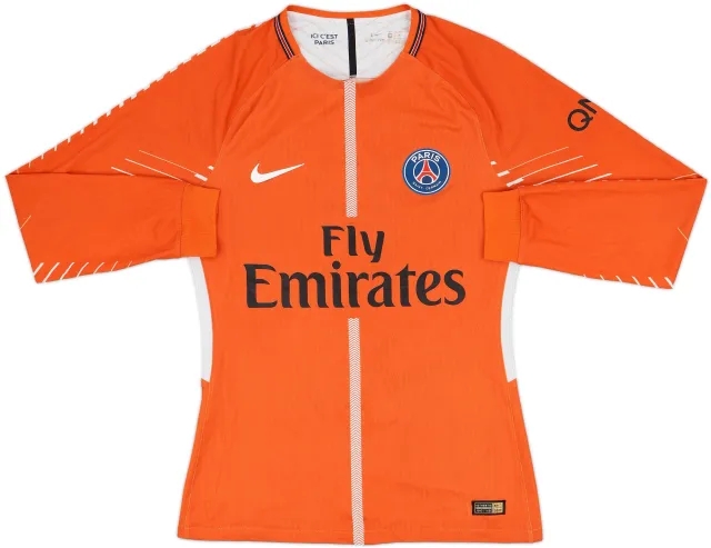 2017-18 Paris Saint-Germain Player Issue GK Shirt - 4/10 - (M)