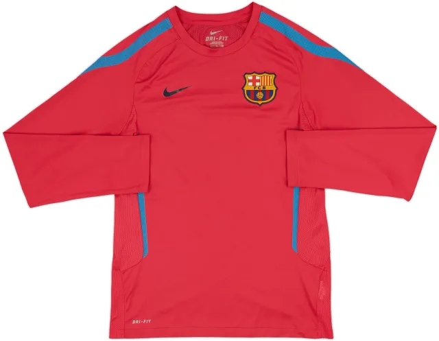 2010-11 Barcelona Nike Training L/S Shirt - 9/10 - (S)