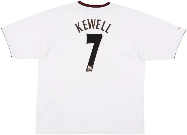 2003-04 Liverpool Away Shirt Kewell #7 - 5/10 - (XL)