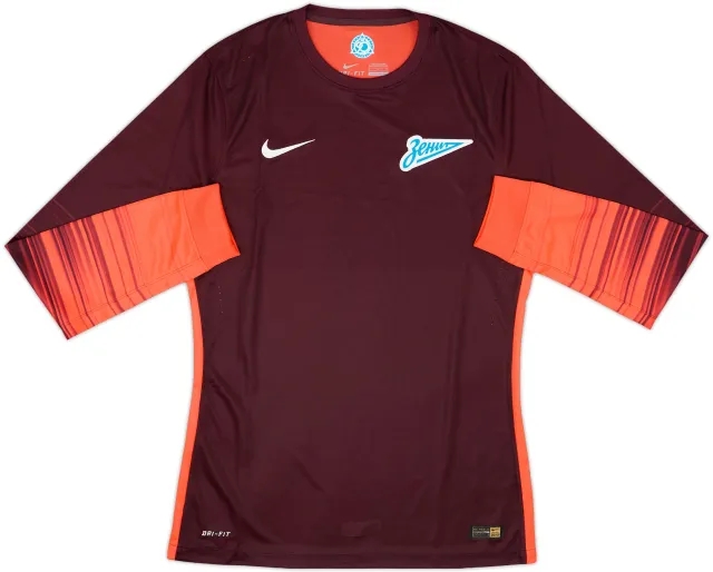 2015-16 Zenit Player Issue GK Shirt - 9/10 - (M)