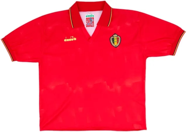 1992-94 Belgium Home Shirt - 7/10 - (L)