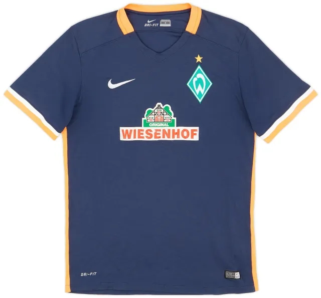 Nike Werder Bremen Mens SS Away Shirt 2015/16