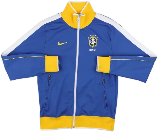 2010-11 Brazil Nike Track Jacket - 8/10 - (S)