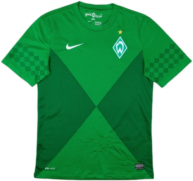 Nike Werder Bremen Mens SS Home Shirt 2012/13