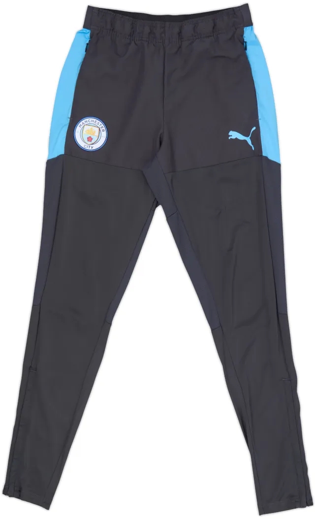 2019-20 Manchester City Puma Track Pants/Bottoms - 8/10 - (S)