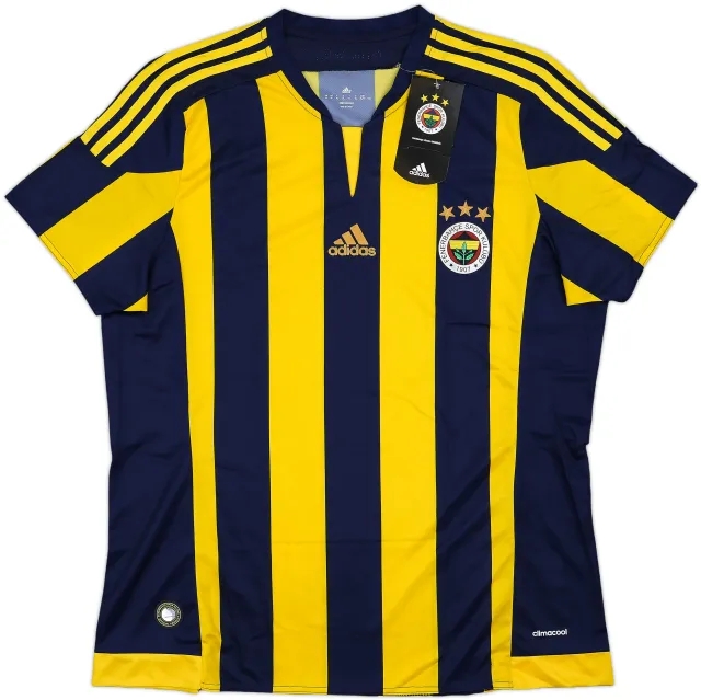 adidas Fenerbahce Mens SS Home Shirt 2014/15