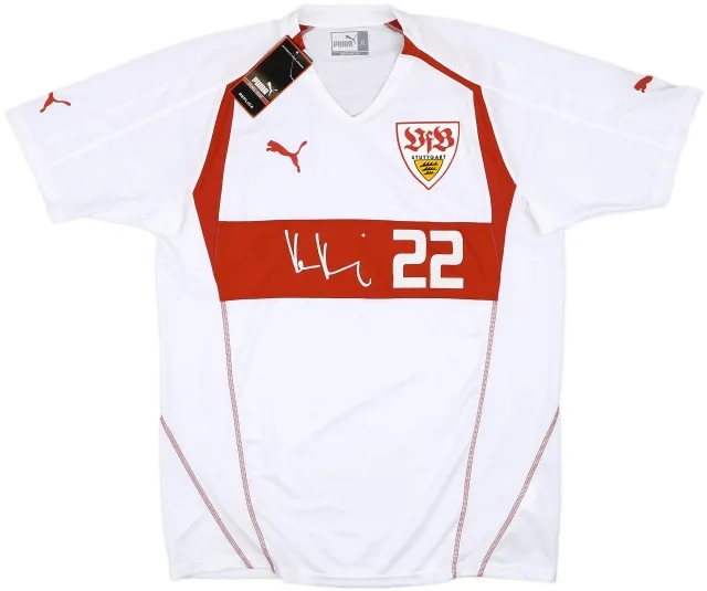Puma Stuttgart Mens SS Home Shirt 2004/05