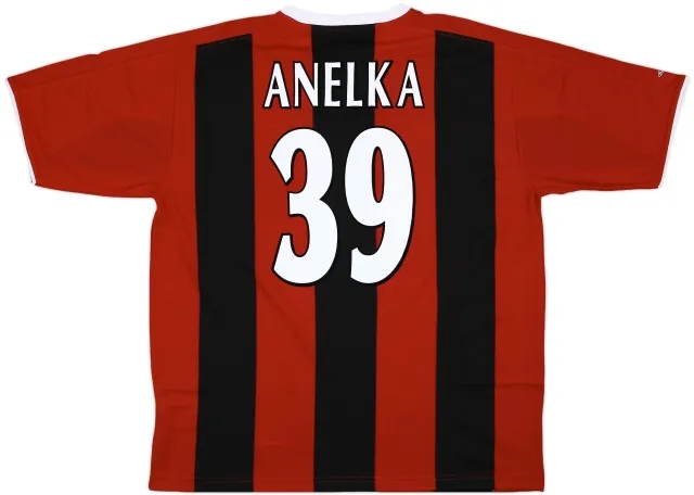 2003-04 Manchester City Away Shirt Anelka #39 (XL)