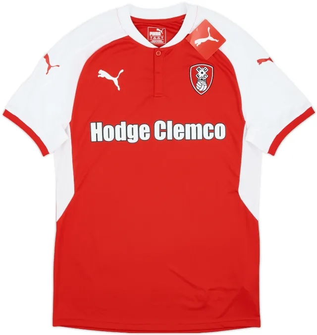 2017-18 Rotherham Home Shirt (S)