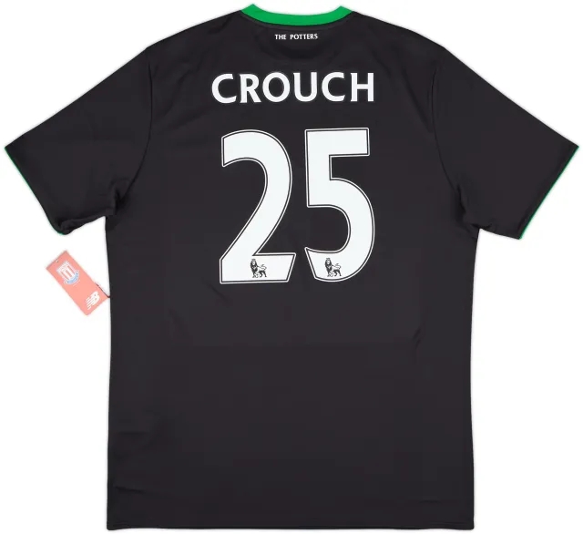 2015-16 Stoke City Away Shirt Crouch #25 (L)