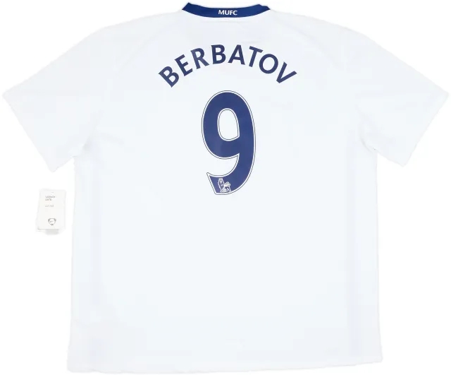2008-10 Manchester United Away Shirt Berbatov #9 (XXL)