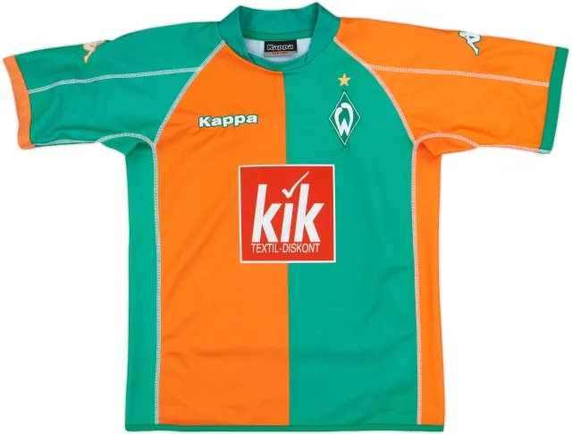 Kappa Werder Bremen Boys SS Home Shirt 2005/06
