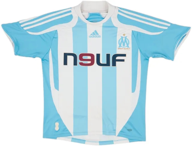 2007-08 Olympique Marseille Away Shirt - 7/10 - (L.Boys)