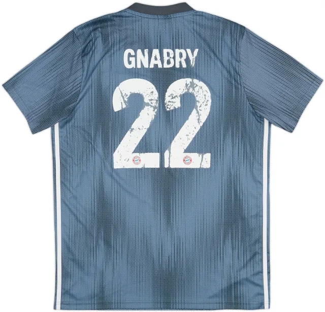2018-19 Bayern Munich Third Shirt Gnabry #22 - 5/10 - (L)