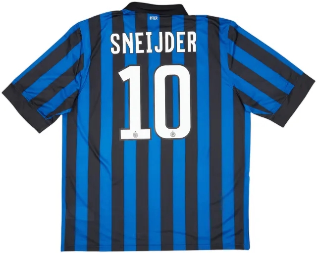 2011-12 Inter Milan Home Shirt Sneijder #10 (XL)