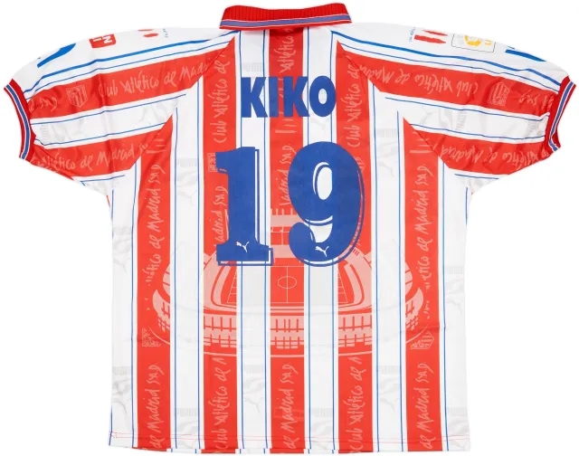 Puma Atlético Madrid Mens SS Home Shirt 1996/97