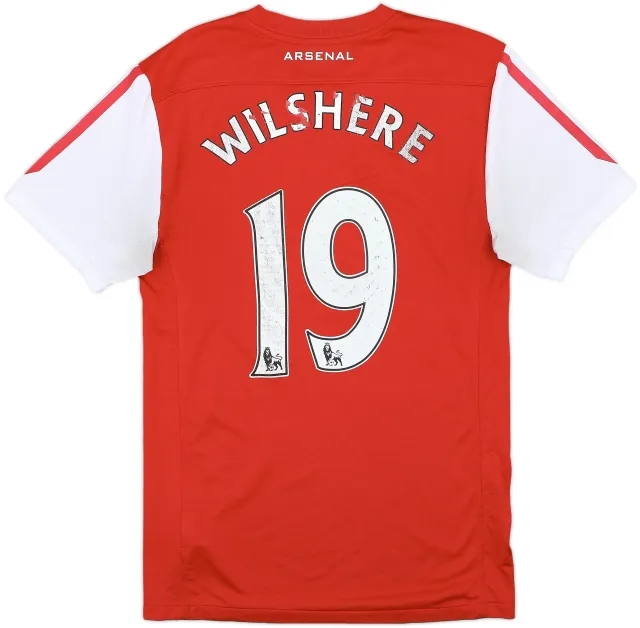 2011-12 Arsenal Home Shirt Wilshere #19 - 4/10 - (S)