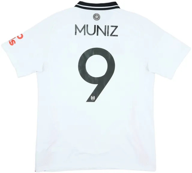 2024-25 Fulham Match Issue FA Cup Home Shirt Muniz #9