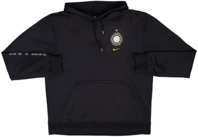 2008-09 Inter Milan Nike Hooded Sweat Top - 7/10 - (M)