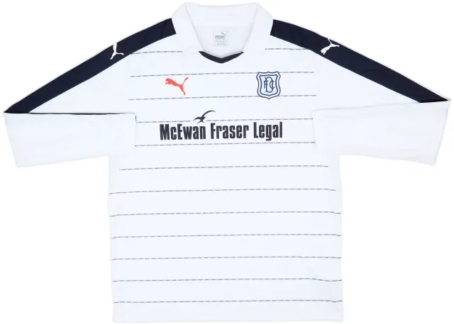 2016-17 Dundee Away L/S Shirt - 8/10 - (XL)