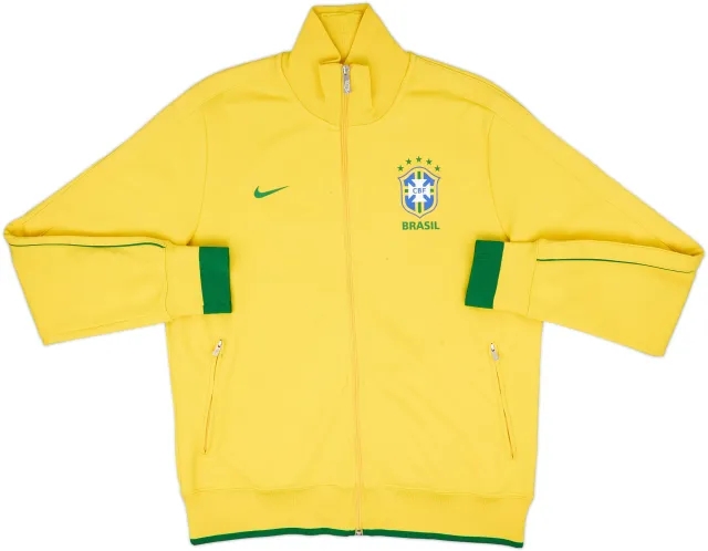 2012-13 Brazil Nike N98 Track Jacket - 6/10 - (L)