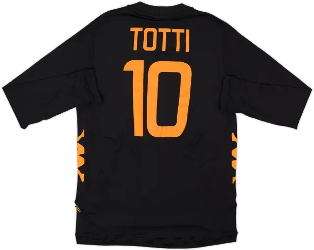 2011-12 Roma Third L/S Shirt Totti #10 (XXL)