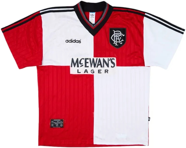 1995-96 Rangers Away Shirt - 7/10 - (XL)