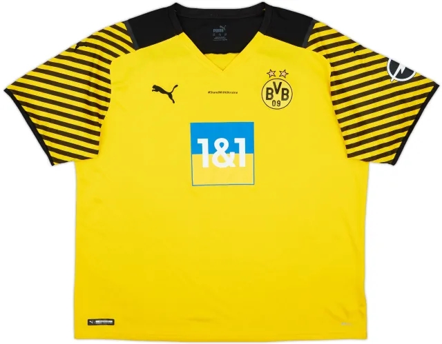 Puma Borussia Dortmund Mens SS Home Shirt 2021/22
