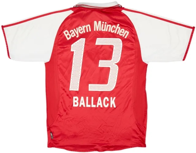 adidas Bayern Munich Mens SS Home Shirt 2004/05