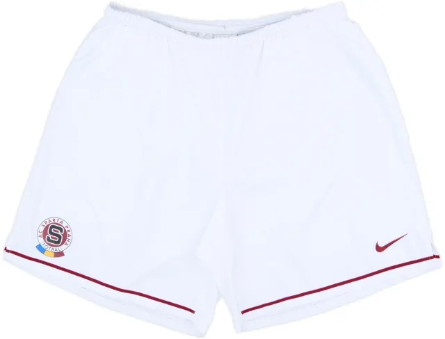 2007-08 Sparta Prague Home Shorts - 8/10 - (XXL)