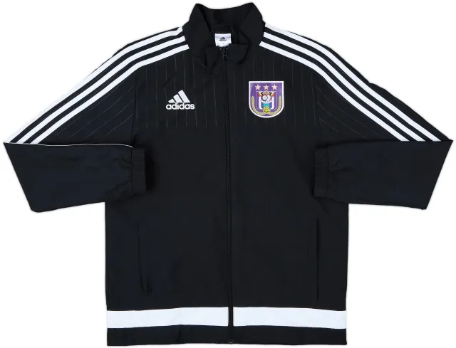2014-15 Anderlecht adidas Track Jacket - 9/10 - (L.Boys)