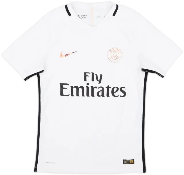 2016-17 Paris Saint-Germain Authentic Third Shirt - 7/10 - (S)