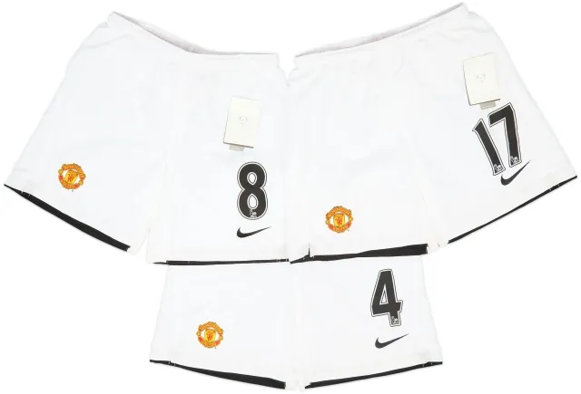 2007-09 Manchester United Home Shorts (S.Boys)