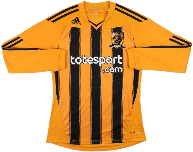 2010-11 Hull City Home L/S Shirt - 10/10 - (S)