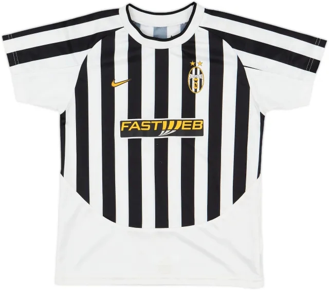 2003-04 Juventus Home Shirt - 6/10 - (6-8 Years)