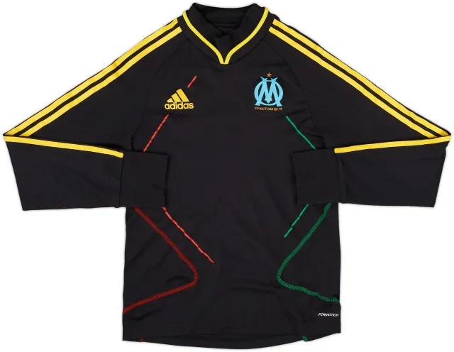 2010-11 Olympique Marseille adidas Formotion Training Top - 8/10 - (M)