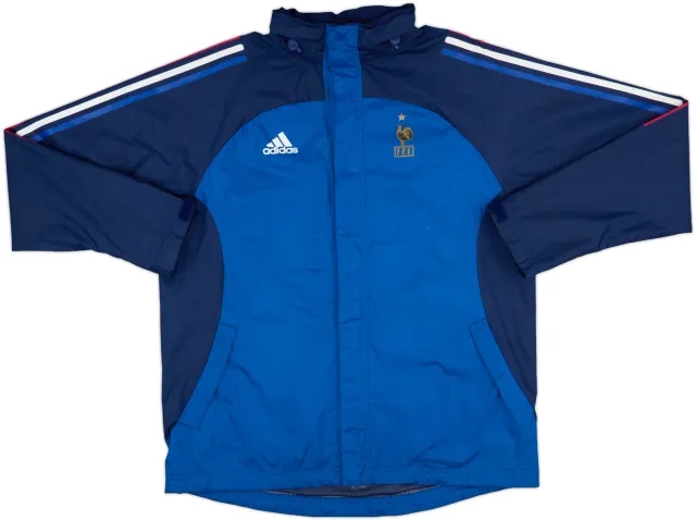 2002-04 France adidas Hooded Rain Jacket - 7/10 - (M/L)