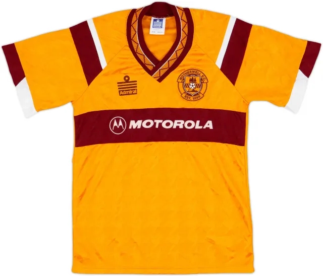 Admiral Motherwell Boys SS Home Shirt 1991/92