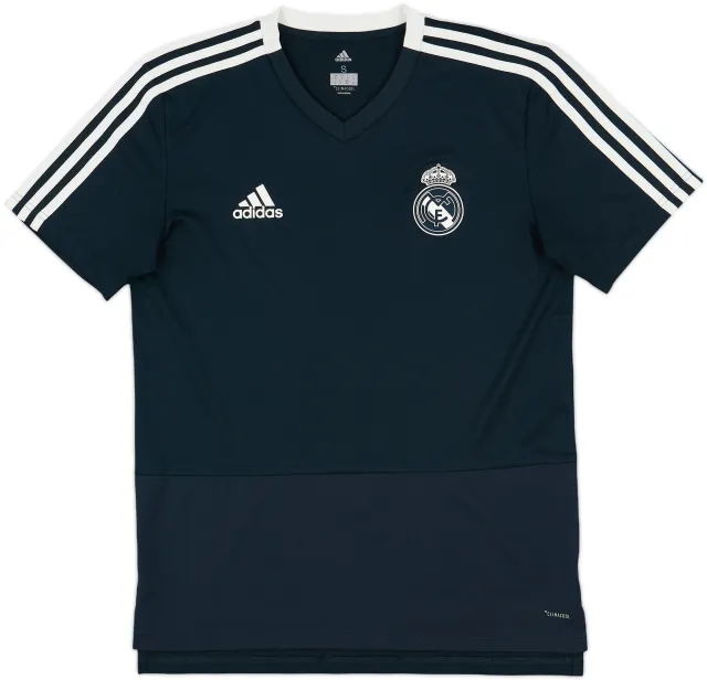 2018-19 Real Madrid adidas Training Shirt - 9/10 - (S)