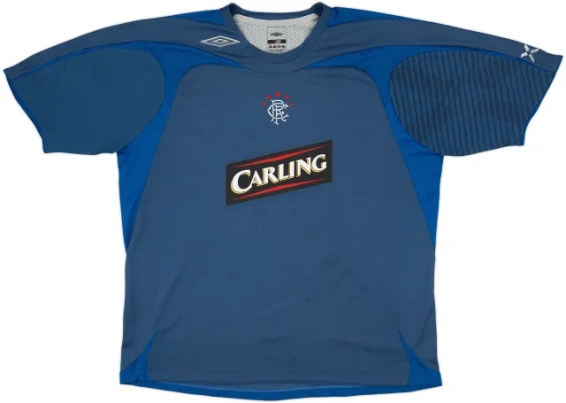 Umbro Rangers Mens SS Home Shirt 2006/07