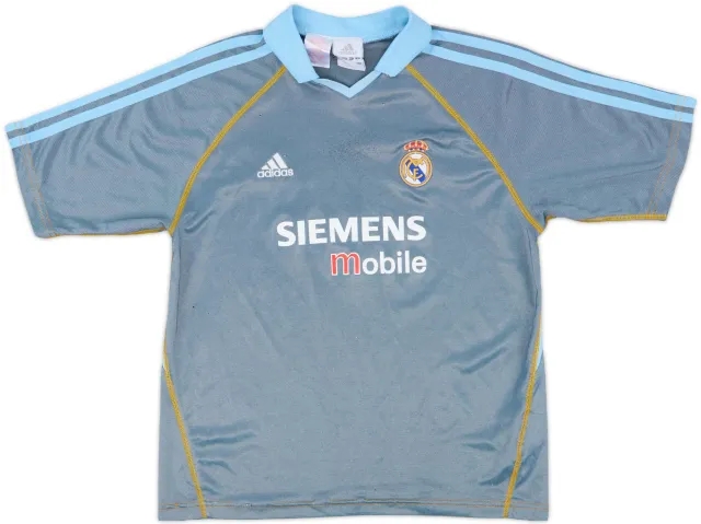 2003-04 Real Madrid Third Shirt - 5/10 - (M.Boys)